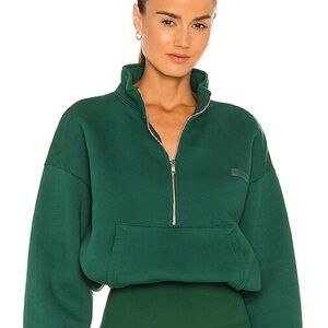 Set Active X Revolve Half Zip Cropped Sweater